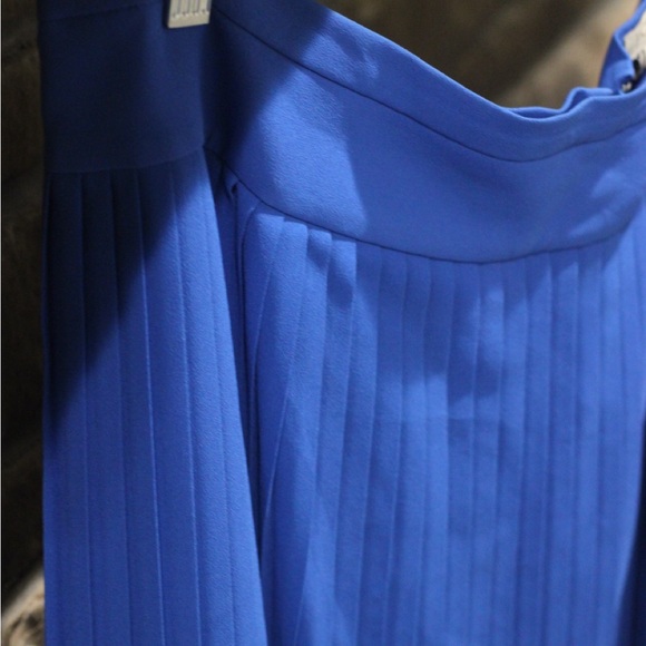 J. Crew Vibrant Blue Maxi Skirt Size 16 - Picture 4 of 5